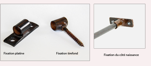 fixation pour tringle à rideaux- tringle-a-rideaux.com