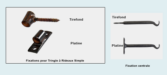 fixation pour tringle à rideaux Luberon - tringle-a-rideaux.com fixation pour tringle à rideaux Luberon - tringle-a-rideaux.com