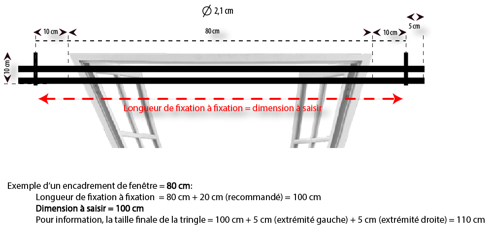 Comment poser une tringle pour double rideaux ?