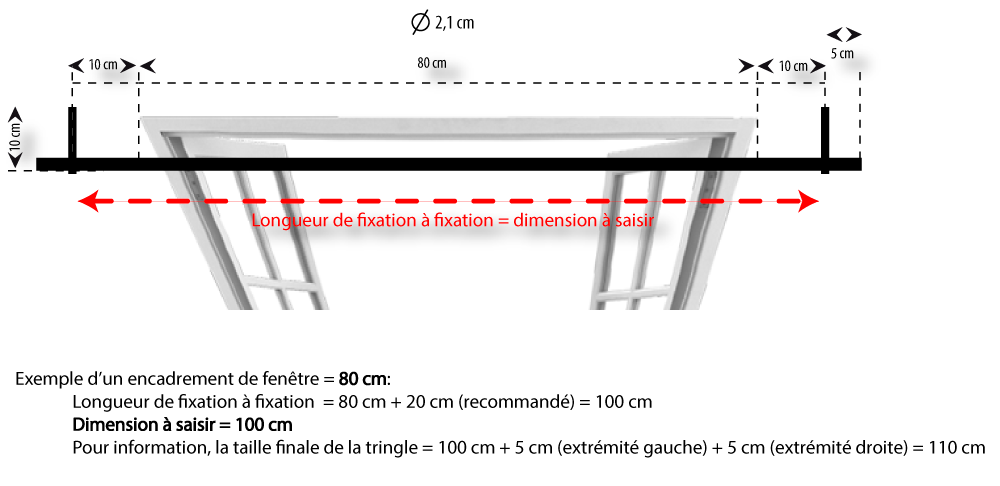tringle à rideaux simple droite 21 - tringle-a-rideaux.com